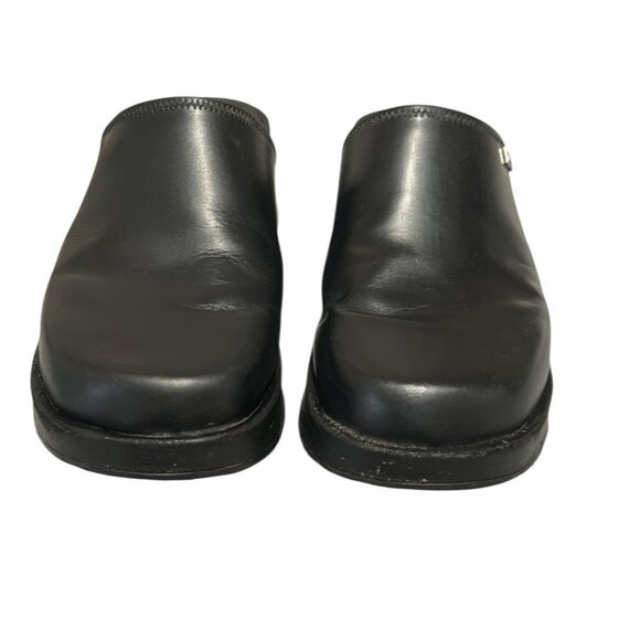 Tommy Hilfiger Chunky Platform Y2K Black Mules - Picture 3 of 12